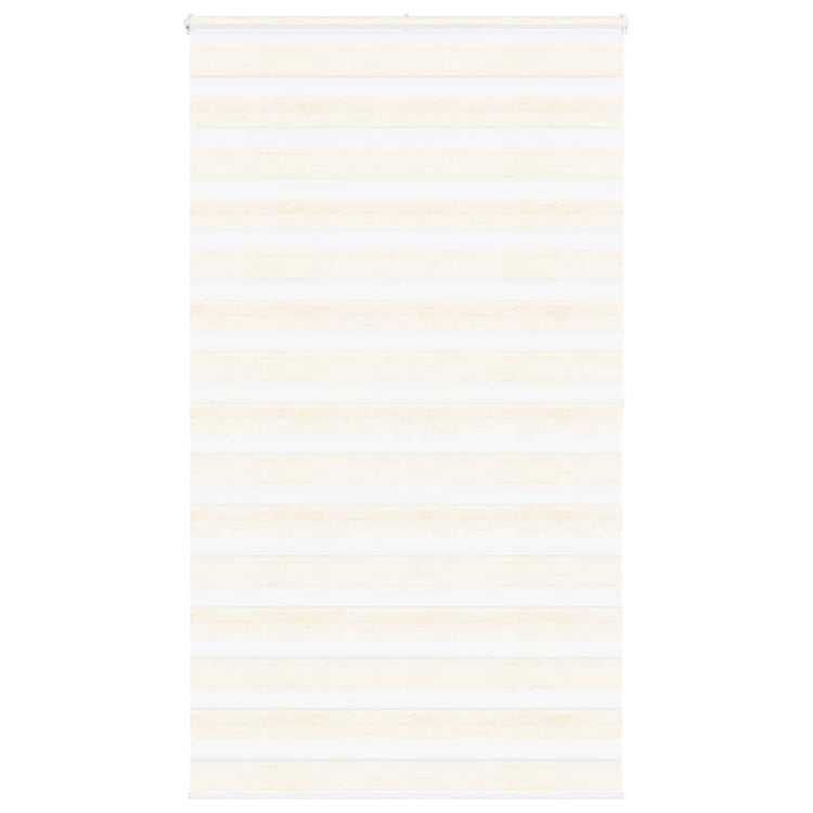 Vidaxl Zebra Rouleau aveugle 135x200 cm Largeur de poussière 130,9 cm Marmerbeige