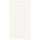 Vidaxl Zebra Rouleau aveugle 135x200 cm Largeur de poussière 130,9 cm Marmerbeige
