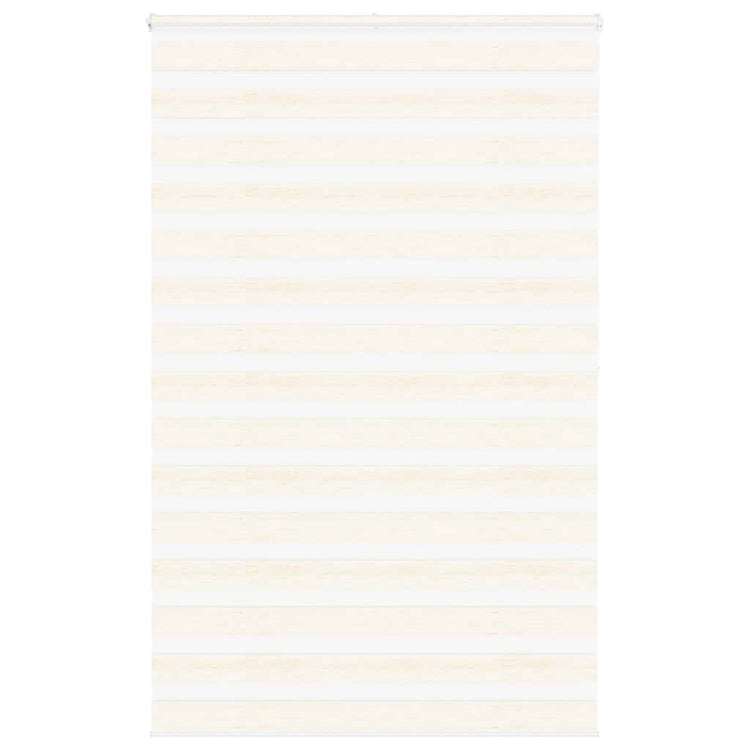Vidaxl Zebra Rouleau aveugle 140x200 cm Largeur de poussière 135,9 cm Marmerbeige