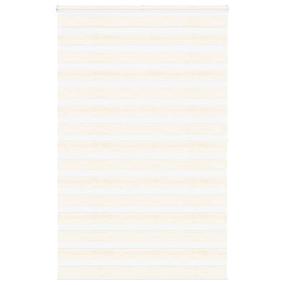 Vidaxl Zebra Rouleau aveugle 145x200 cm Largeur de poussière 140,9 cm Marmerbeige