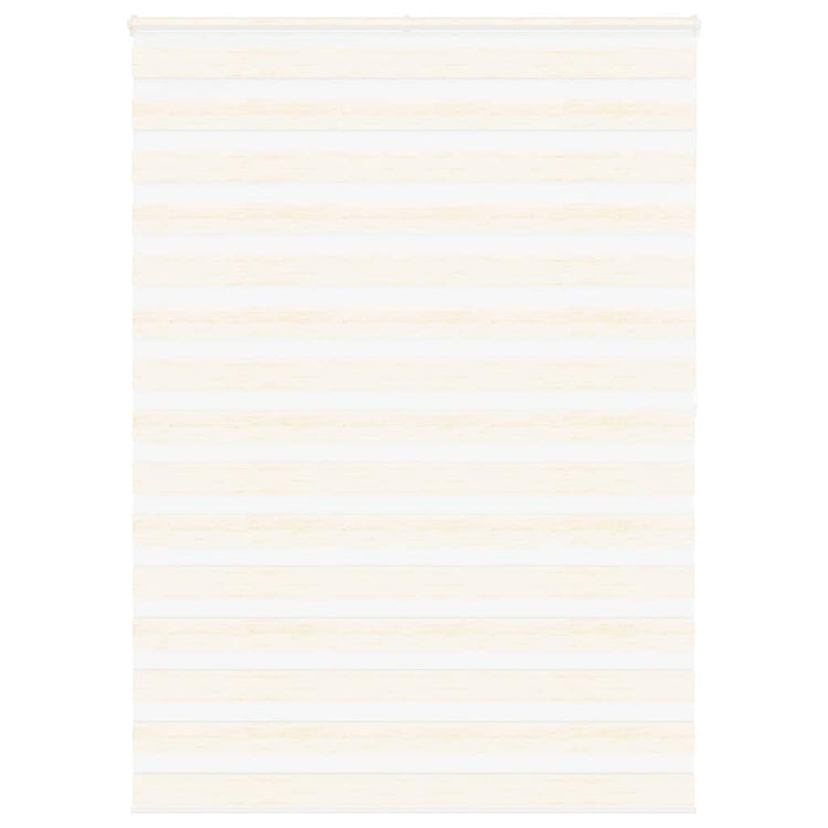 Vidaxl Zebra Rouleau aveugle 165x200 cm Largeur de poussière 160,9 cm Marmerbeige
