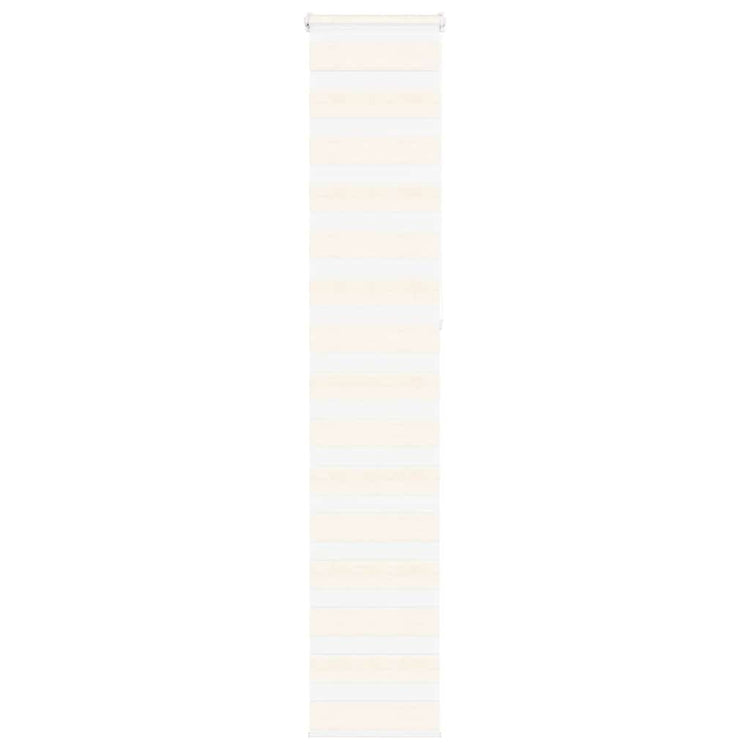 Vidaxl Zebra Rouleau aveugle 45x230 cm Largeur de poussière 40,9 cm Marmerbeige