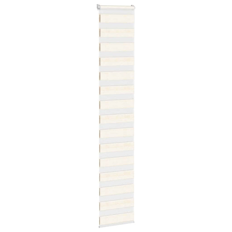 Vidaxl Zebra Rouleau aveugle 45x230 cm Largeur de poussière 40,9 cm Marmerbeige