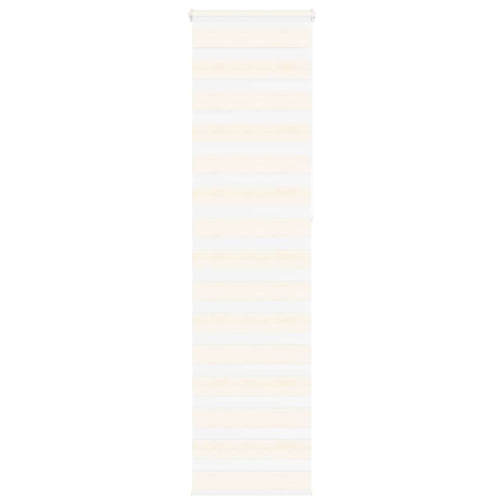 Vidaxl Zebra Rouleau aveugle 65x230 cm Largeur de tissu 60,9 cm Marmerbeige