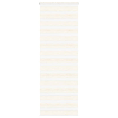 Vidaxl Zebra Rouleau aveugle 70x230 cm Largeur de poussière 65,9 cm Marmerbeige