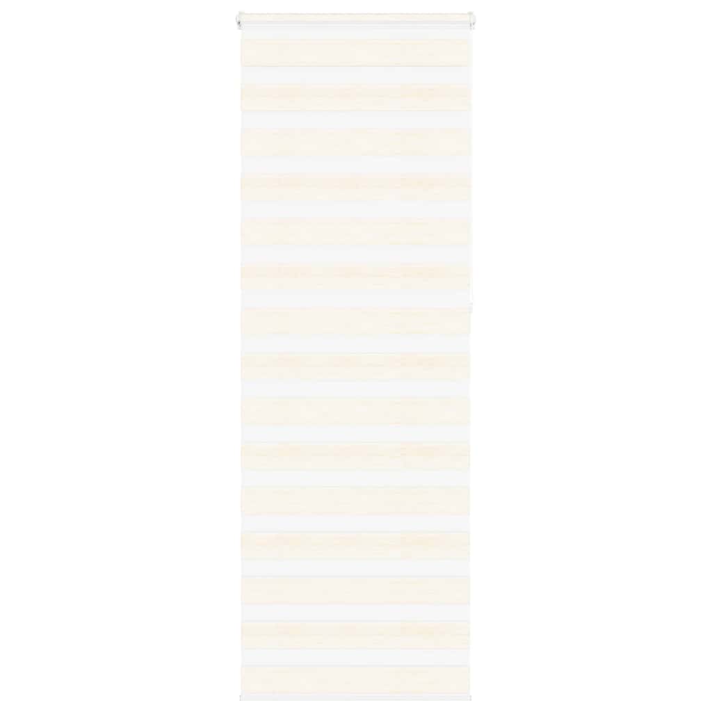 Vidaxl Zebra Blind 80x230 cm Largeur de poussière 75,9 cm Marmerbeige en polyester
