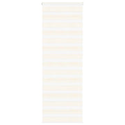 Vidaxl Zebra Blind 80x230 cm Largeur de poussière 75,9 cm Marmerbeige en polyester - afbeelding 1