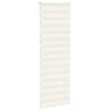 Vidaxl Zebra Rouleau aveugle 85x230 cm Largeur de tissu 80,9 cm Marmerbeige