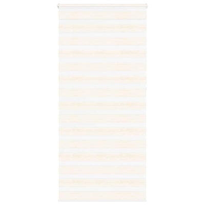 Vidaxl Zebra Rouleau aveugle 95x230 cm Largeur de tissu 90,9 cm Marmerbeige