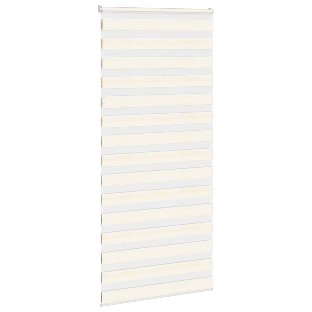 Vidaxl Zebra Rouleau aveugle 100x230 cm Largeur de tissu 95,9 cm Marmerbeige