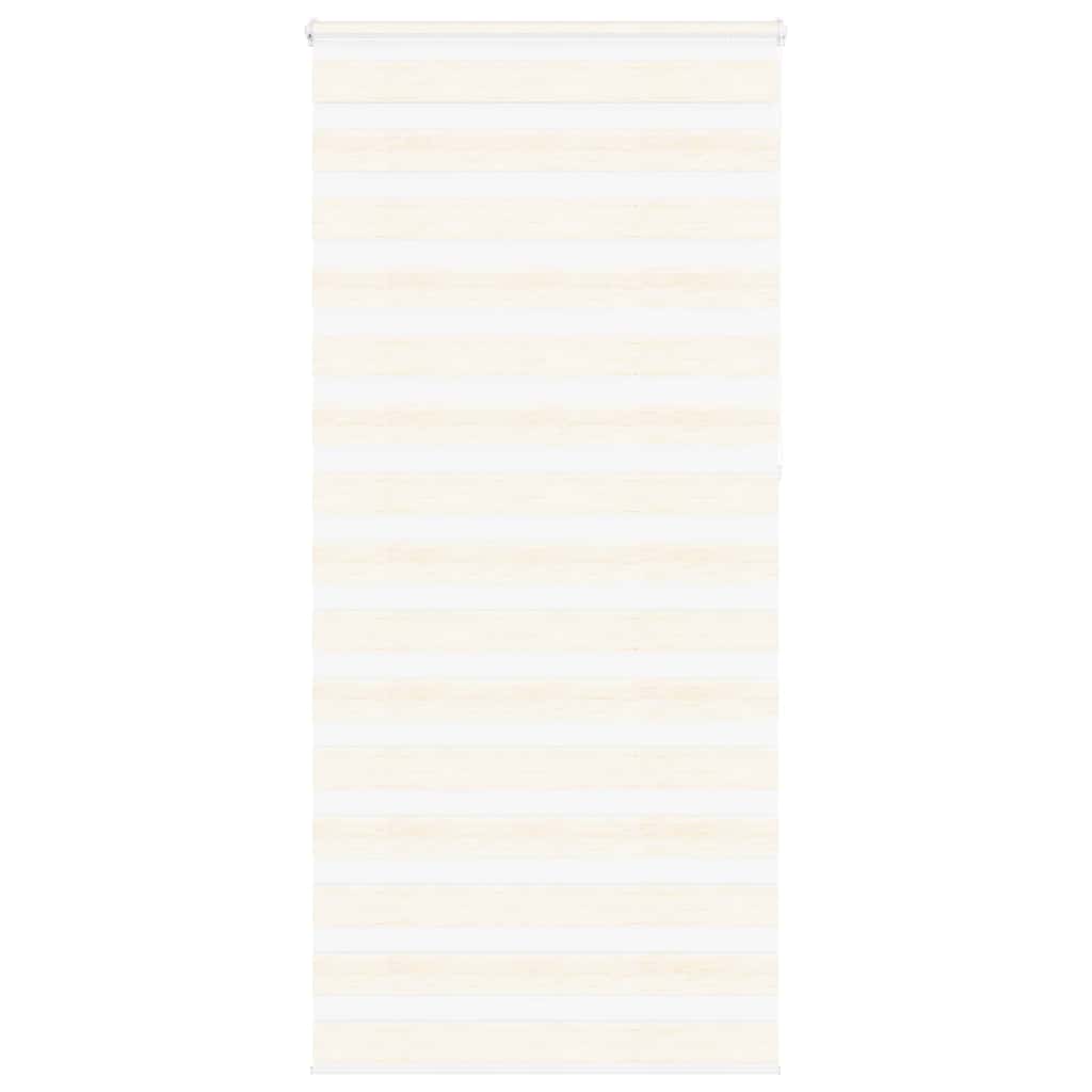 Vidaxl Zebra Rouleau aveugle 110x230 cm Largeur de tissu 105,9 cm Marmerbeige