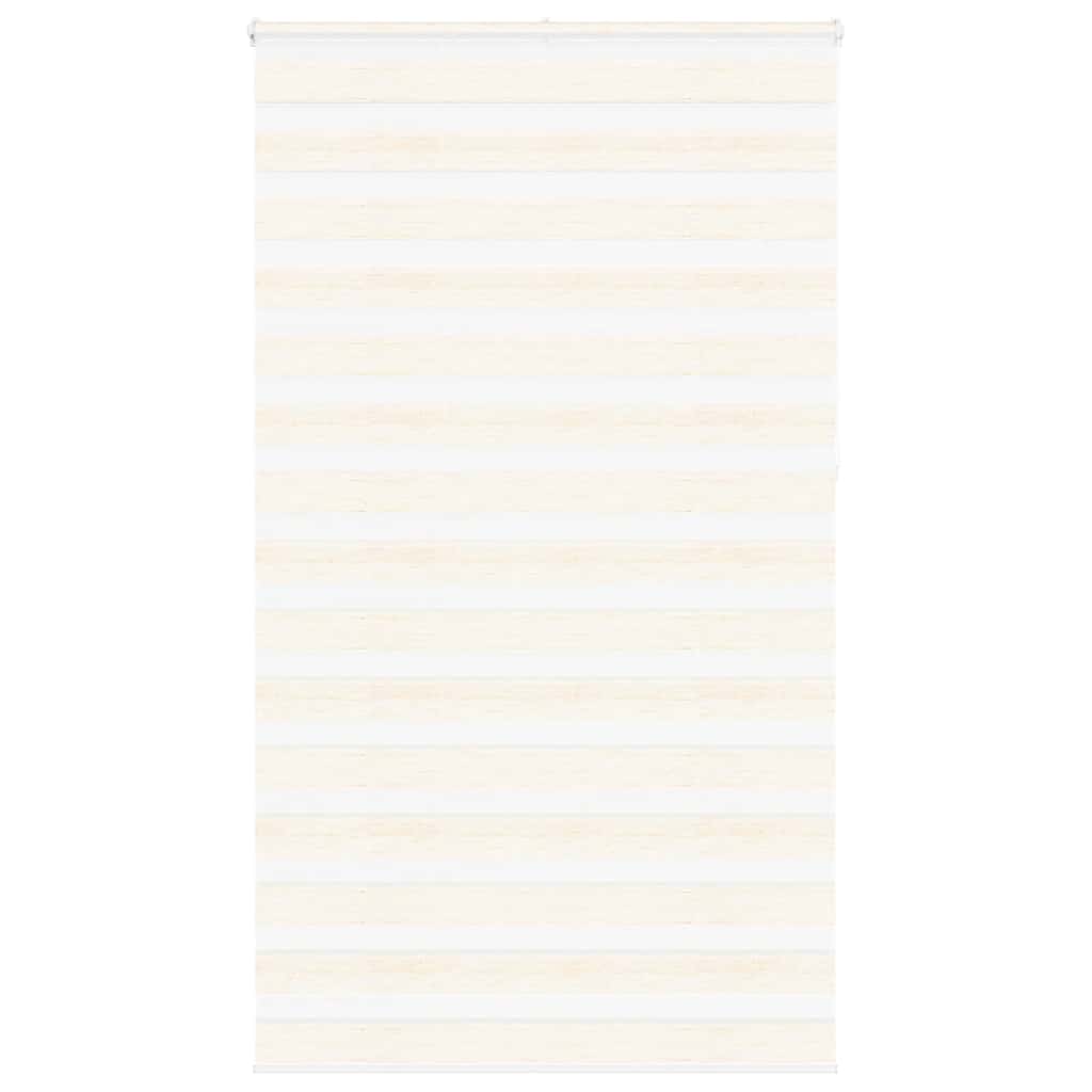Vidaxl Zebra Rouleau aveugle 125x230 cm Largeur de tissu 120,9 cm Marmerbeige
