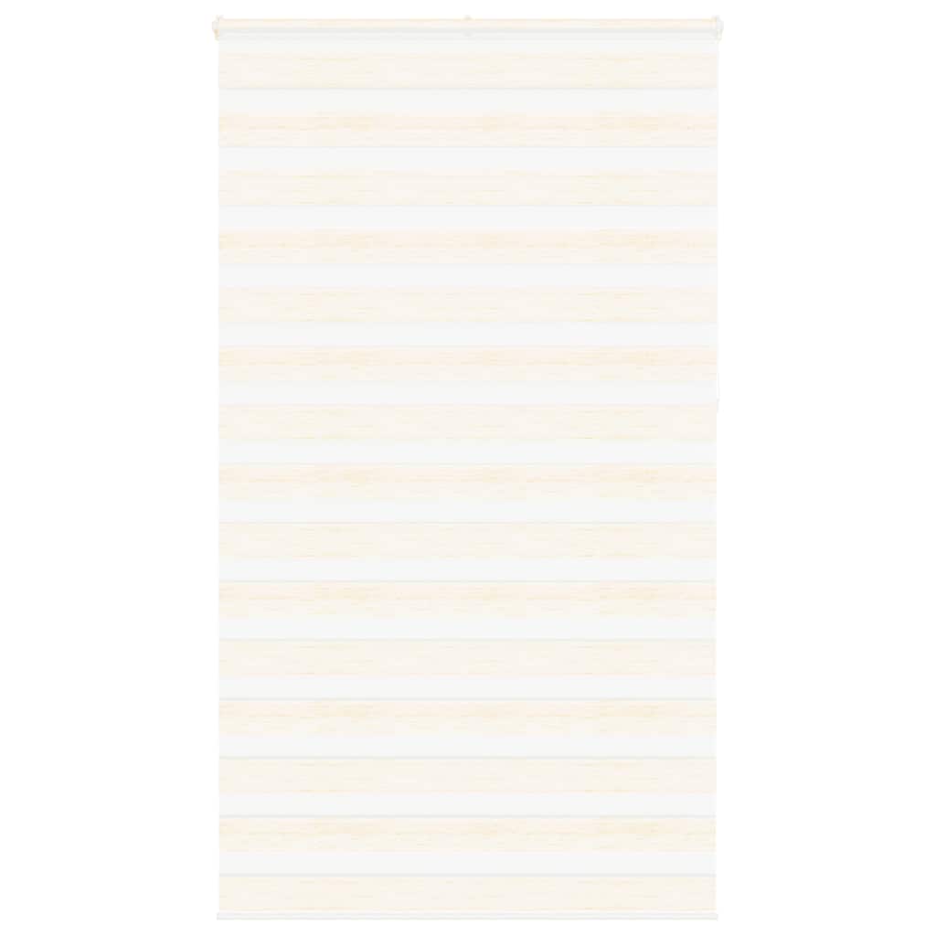 Vidaxl Zebra Rouleau aveugle 135x230 cm Largeur de tissu 130,9 cm Marmerbeige