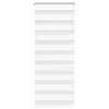 Vidaxl Zebra Rouleau aveugle 60x100 cm Largeur de poussière 55,9 cm Polyester blanc