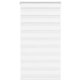 VidaXL store zèbre 80x100 cm largeur de tissu 75,9 cm polyester blanc - afbeelding 2
