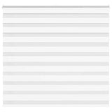 VidaXL store zèbre 155x100 cm largeur de tissu 150,9 cm polyester blanc - afbeelding 2