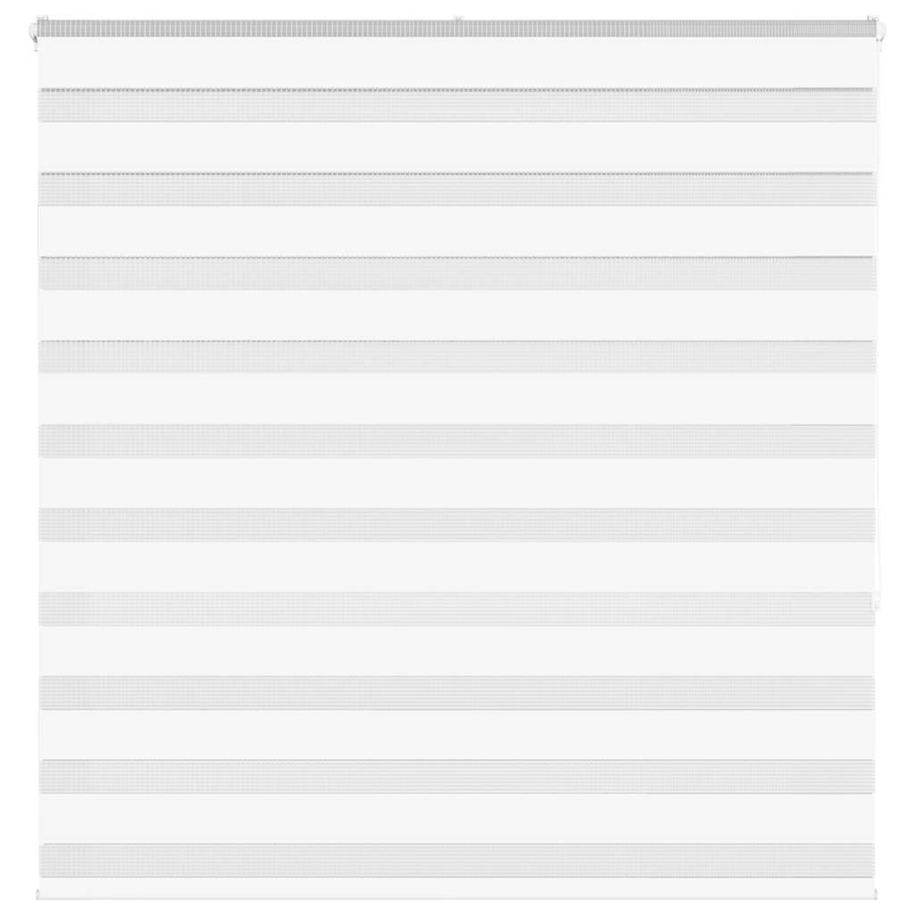 Vidaxl Zebra Rouleau aveugle 145x150 cm Largeur de poussière 140,9 cm Polyester blanc