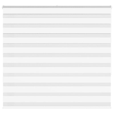 Vidaxl Zebra Rouleau aveugle 155x150 cm Largeur de poussière 150,9 cm Polyester blanc