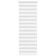 Vidaxl Zebra Rouleau aveugle 75x200 cm Largeur de tissu 70,9 cm Blanc en polyester