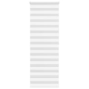 Vidaxl Zebra Rouleau aveugle 85x200 cm Largeur de poussière 80,9 cm Polyester blanc - afbeelding 1