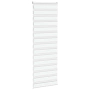 Vidaxl Zebra Rouleau aveugle 85x200 cm Largeur de poussière 80,9 cm Polyester blanc - afbeelding 3
