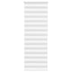 Vidaxl Zebra Rouleau aveugle 90x200 cm Largeur de poussière 85,9 cm Polyester blanc