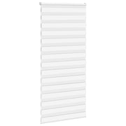 Vidaxl Zebra Rouleau aveugle 95x200 cm Largeur de poussière 90,9 cm Polyester blanc - afbeelding 3