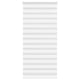 Vidaxl Zebra Rouleau aveugle 100x200 cm Largeur de poussière 95,9 cm Blanc en polyester