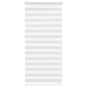 Vidaxl Zebra Rouleau aveugle 105x200 cm Largeur de poussière 100,9 cm Polyester blanc