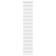 Vidaxl Zebra Rouleau aveugle 40x230 cm Largeur de tissu 35,9 cm Polyester blanc - afbeelding 1
