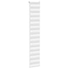 Vidaxl Zebra Rouleau aveugle 45x230 cm Largeur de poussière 40,9 cm Polyester blanc
