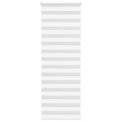 Vidaxl Zebra Rouleau aveugle 70x230 cm Largeur de poussière 65,9 cm Polyester blanc