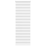 Vidaxl Zebra Rouleau aveugle 75x230 cm Largeur de tissu 70,9 cm Polyester blanc - afbeelding 1