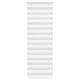 Vidaxl Zebra Rouleau aveugle 85x230 cm Largeur de tissu 80,9 cm Polyester blanc