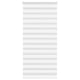Vidaxl Zebra Rouleau aveugle 100x230 cm Largeur de tissu 95,9 cm Blanc en polyester