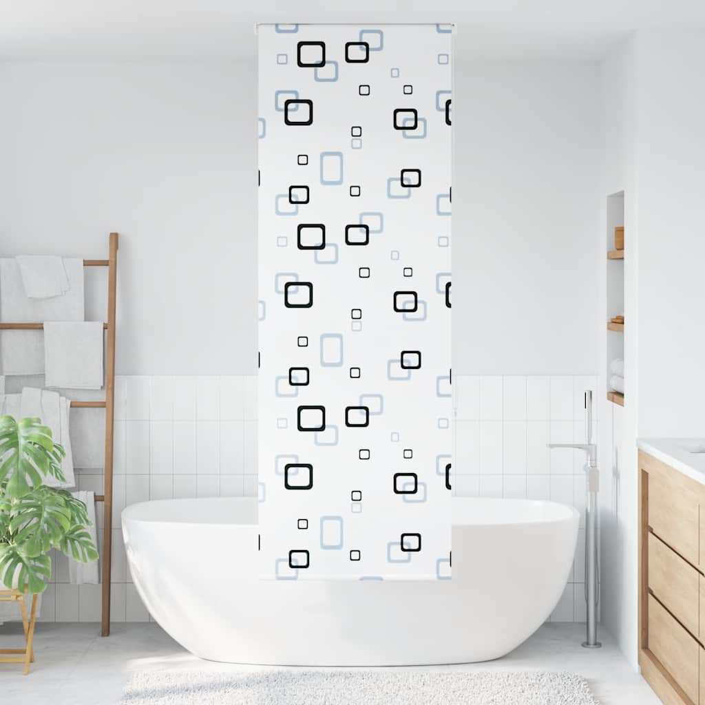Store enrouleur de douche Vidaxx 70x240 cm, largeur du tissu 66 cm