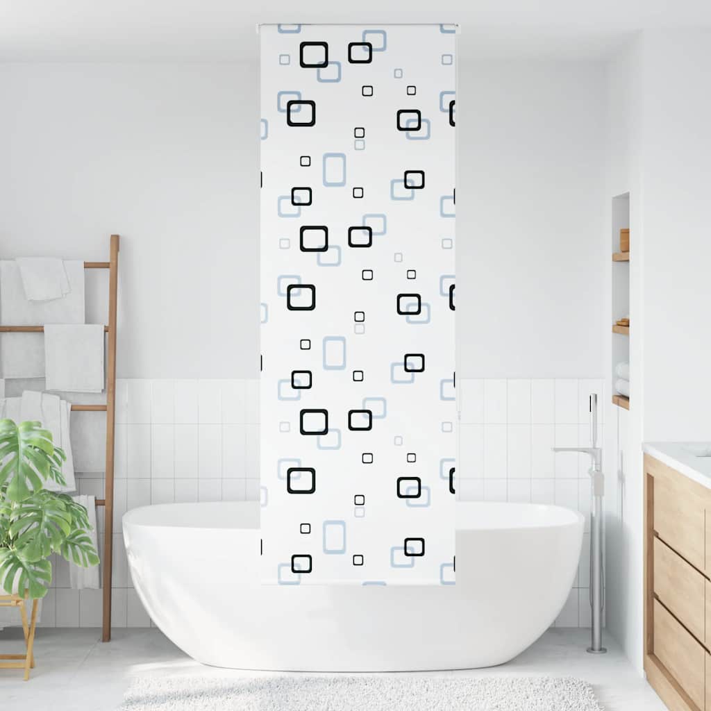 Store enrouleur de douche Vidaxx 80x240 cm, largeur du tissu 76 cm