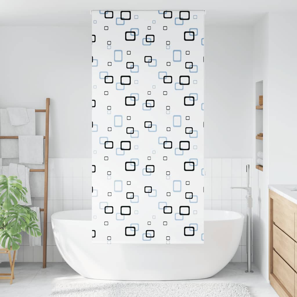 Store enrouleur de douche Vidaxx 90x240 cm, largeur du tissu 86 cm