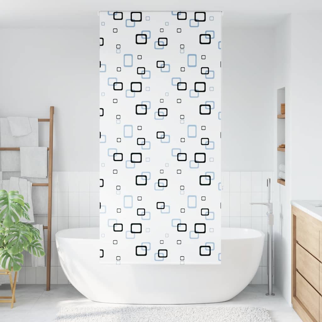 Store enrouleur de douche Vidaxx 110x240 cm, largeur du tissu 106 cm