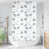 Store enrouleur de douche Vidaxx 130x240 cm, largeur du tissu 126 cm