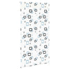 Store enrouleur de douche Vidaxx 130x240 cm, largeur du tissu 126 cm