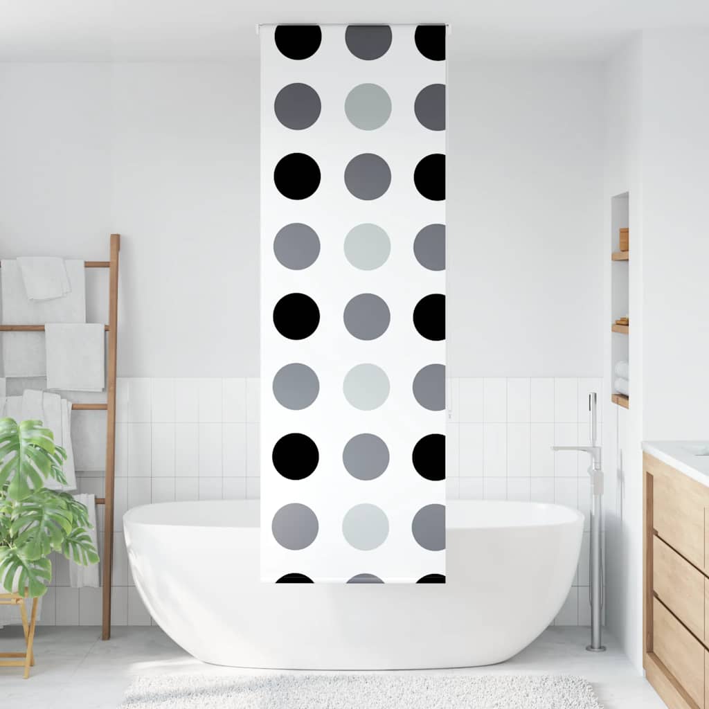 Store enrouleur de douche Vidaxx 70x240 cm, largeur du tissu 66 cm
