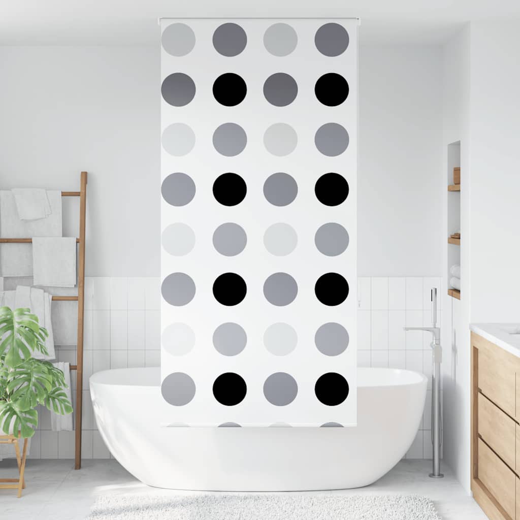 Store enrouleur de douche Vidaxx 110x240 cm, largeur du tissu 106 cm