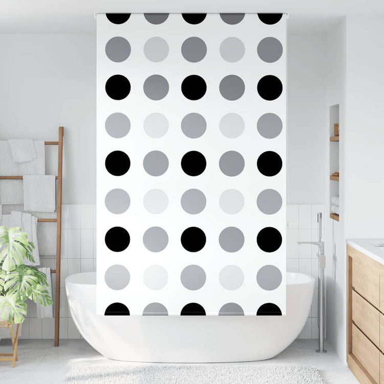 Store enrouleur de douche Vidaxx 140x240 cm, largeur du tissu 136 cm