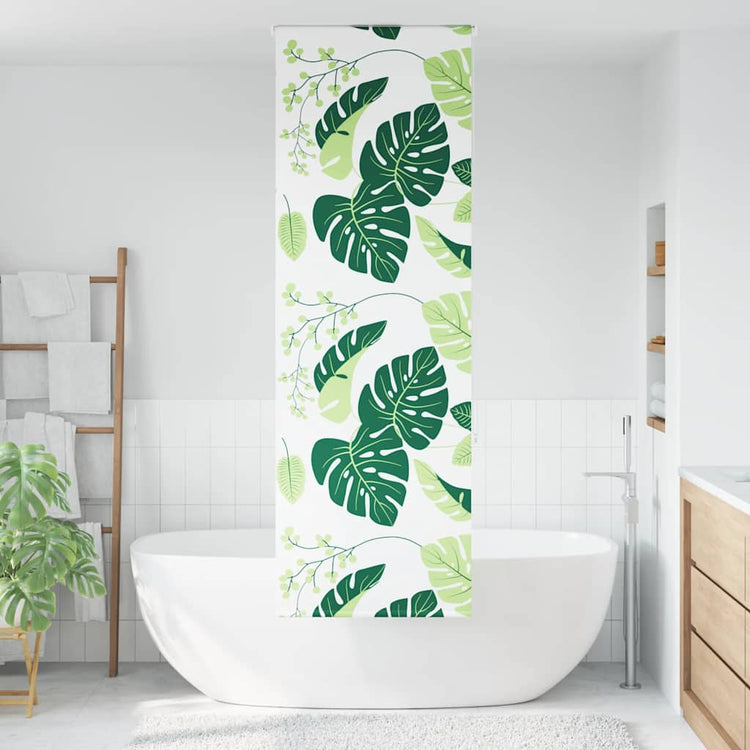 Store enrouleur de douche Vidaxx 80x240 cm, largeur du tissu 76 cm