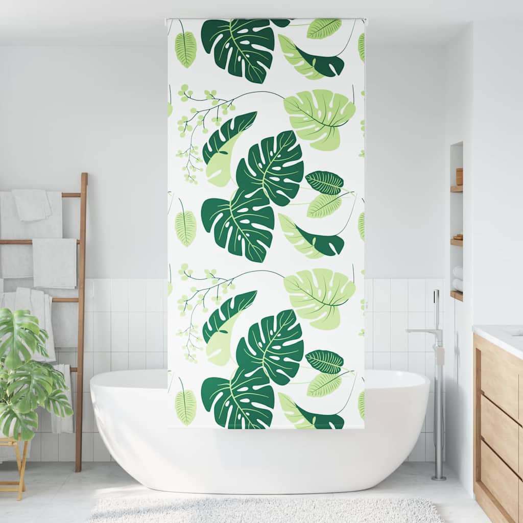 Store enrouleur de douche Vidaxx 90x240 cm, largeur du tissu 86 cm