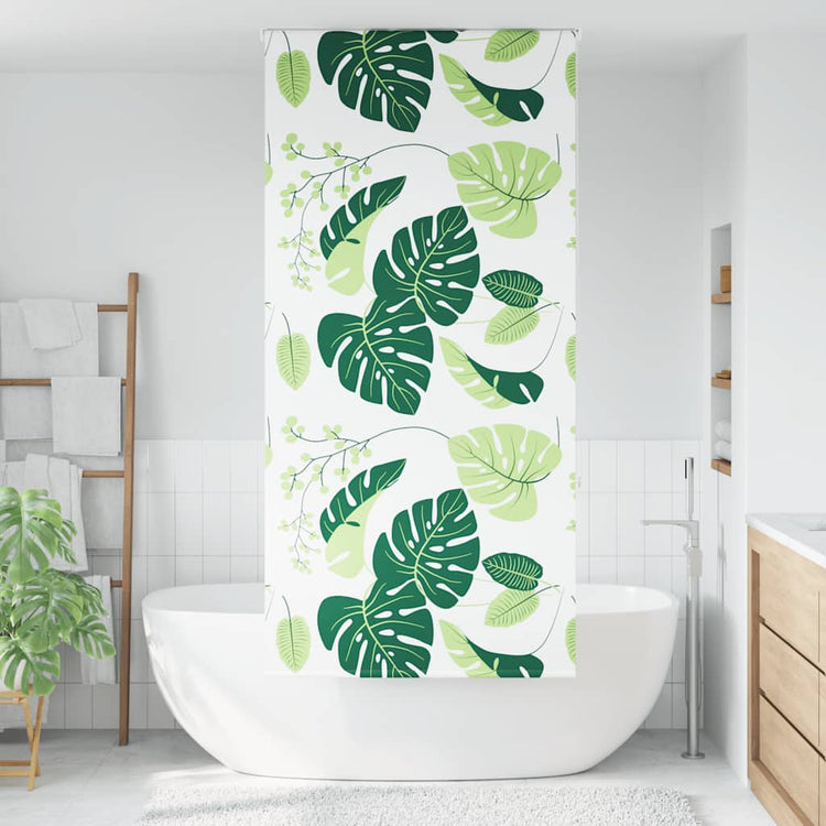 Store enrouleur de douche Vidaxx 110x240 cm, largeur du tissu 106 cm