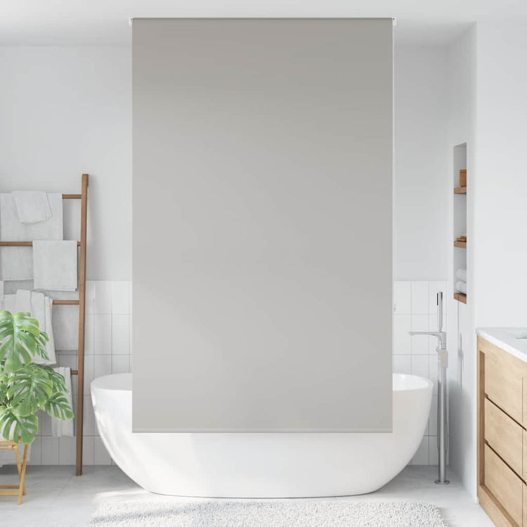 Store enrouleur de douche Vidaxx 130x240 cm, largeur du tissu 126 cm