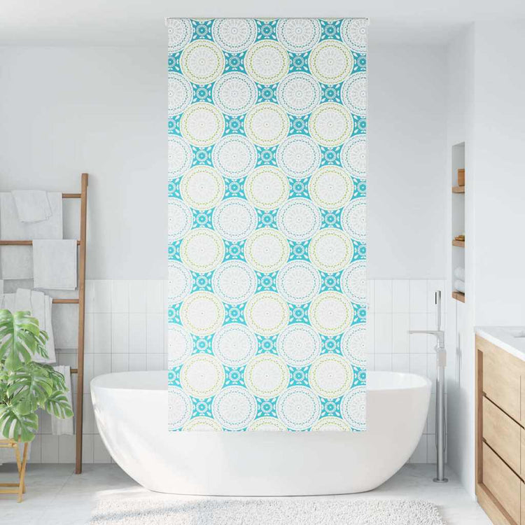 Store enrouleur de douche Vidaxx 110x240 cm, largeur du tissu 106 cm