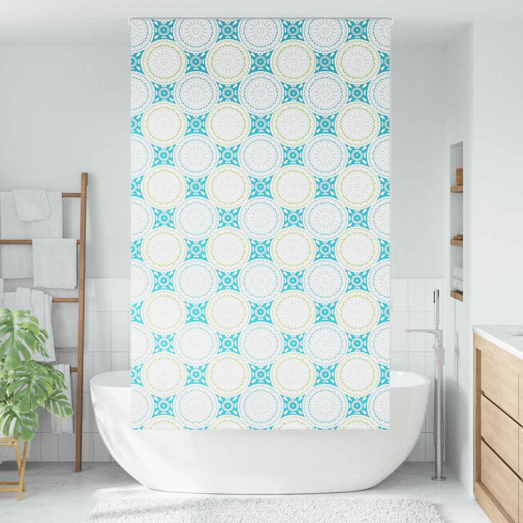 Store enrouleur de douche Vidaxx 130x240 cm, largeur du tissu 126 cm